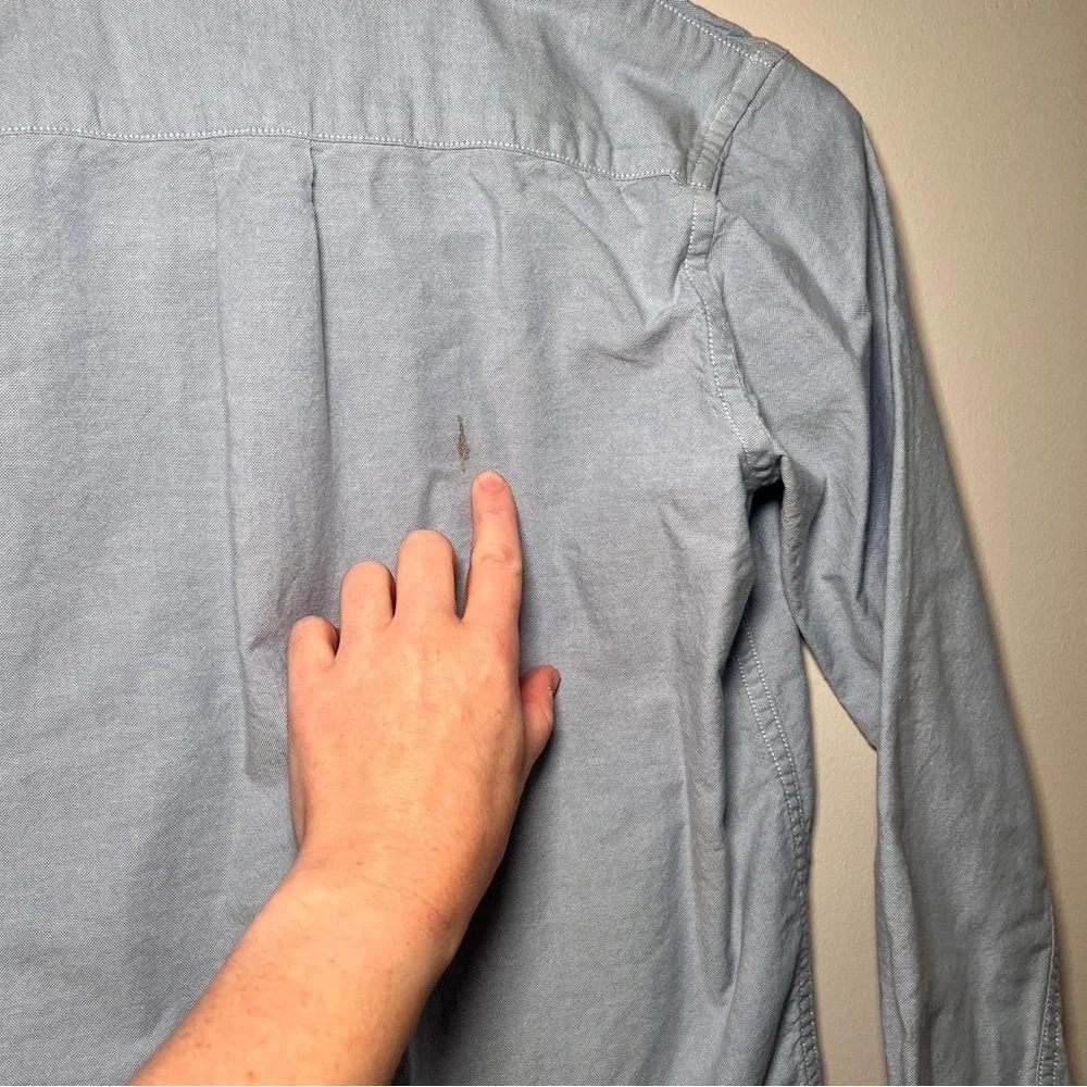 GAP Button Down‎ Shirt Blue Plaid